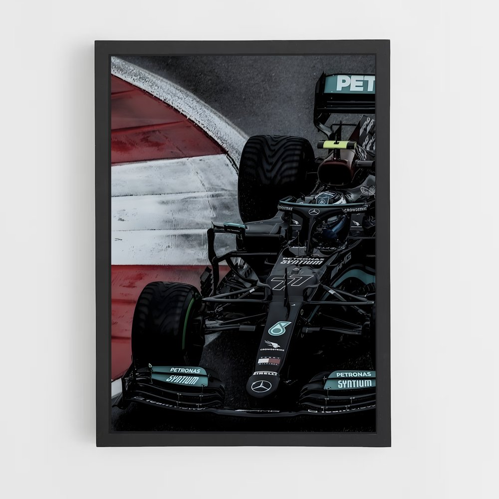 Poster Lewis en Piste – affiche Voitures de Formule 1 (vue 2)